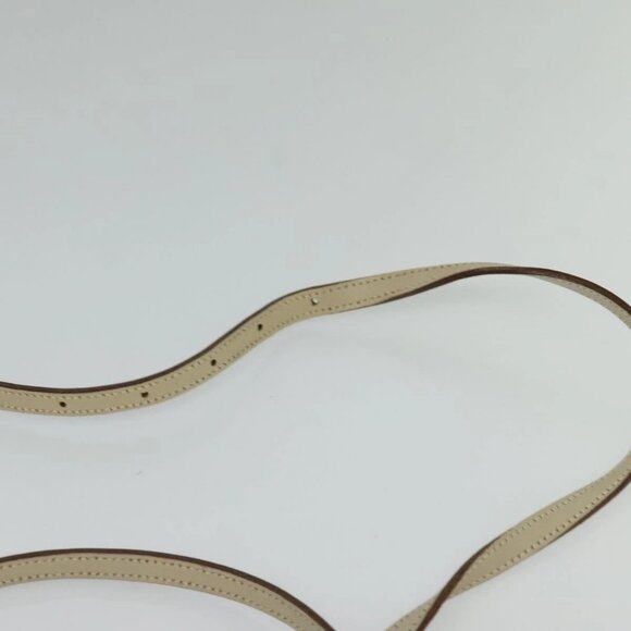 BURBERRY Nova Check Blue Label Shoulder Bag Canvas Beige Silver Auth 118746 - Picture 9 of 16